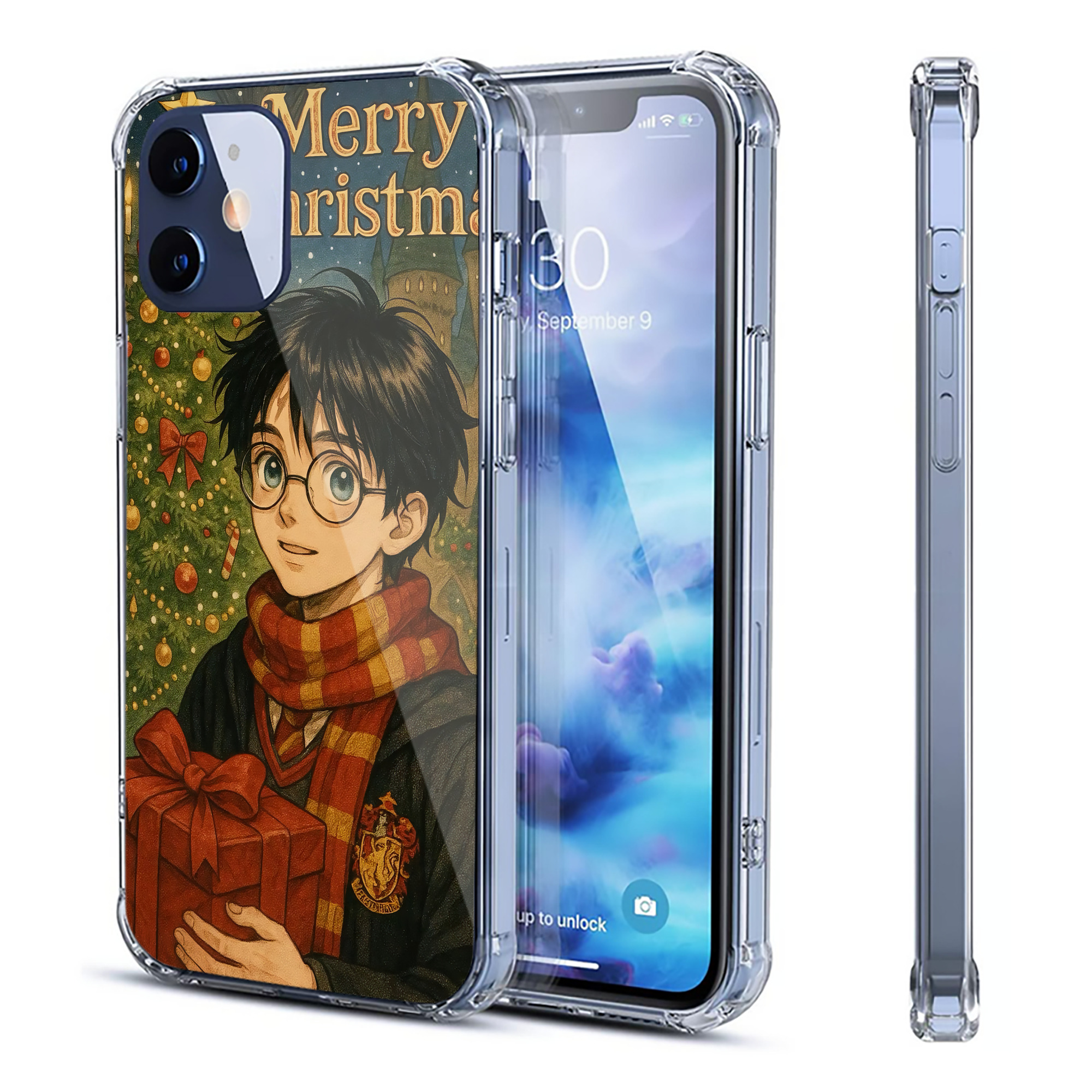 （画像用） Harry Potter ハリー・ポッターシリーズ 【iPhone 12シリーズ対応】透明スマホケース（クリアソフトケース）